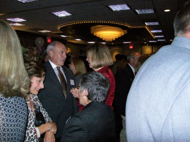 (Foreground)Ellen Stanco, Pam Zezima
(Background) Joans husband Mick Callahan, Joan Gregg 